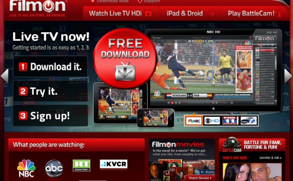 Local broadcast TV channels